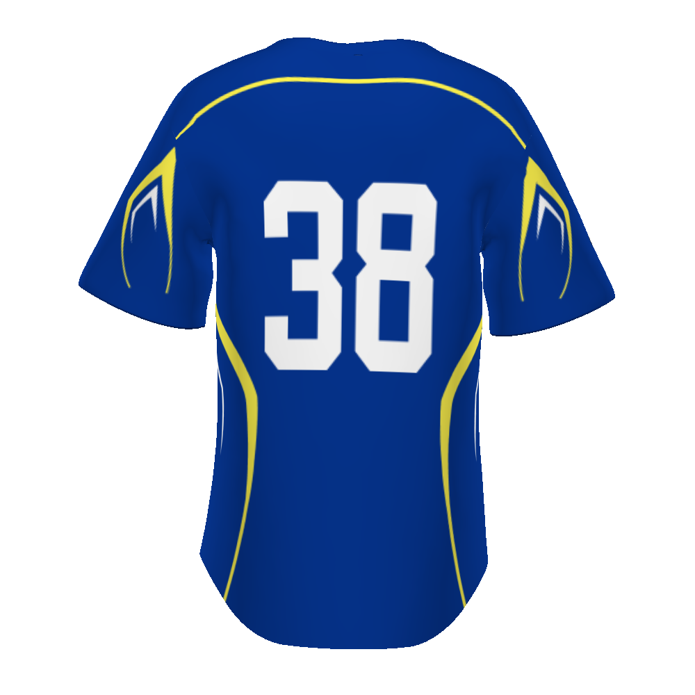 Youth FreeStyle Sublimated Turbo Lightweight Two-Button Baseball Jersey (New Fit)