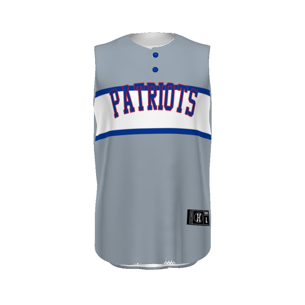 Youth FreeStyle Sublimated Sleeveless Baseball Jersey