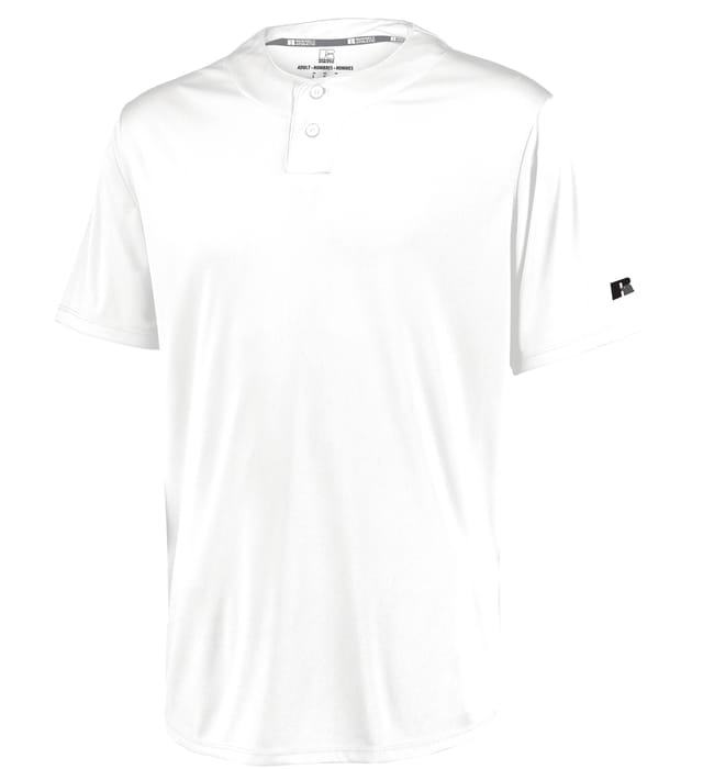 Performance Two-Button Solid Jersey