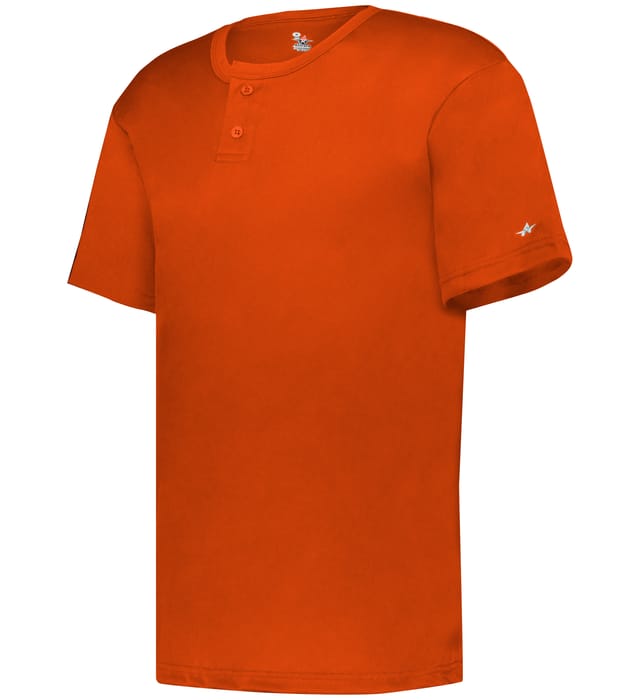 B-CORE TWO-BUTTON BASEBALL JERSEY ( Small,Medium,Large)