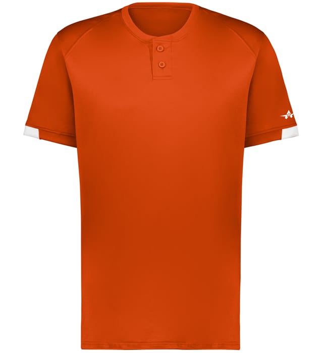 ON THE RISE TWO-BUTTON BASEBALL JERSEY