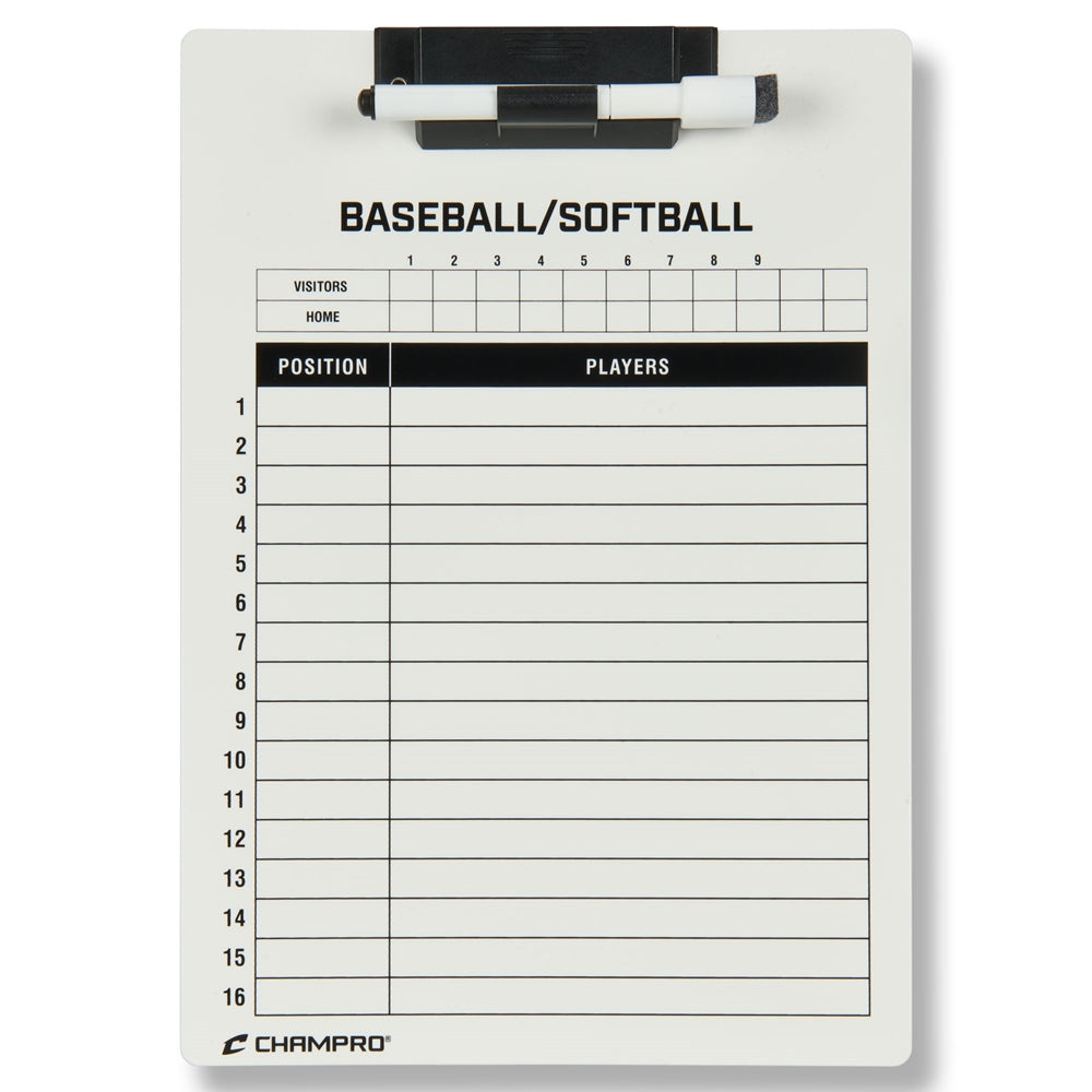 Champro Baseball / Softball Coach's Board 9" X 12"