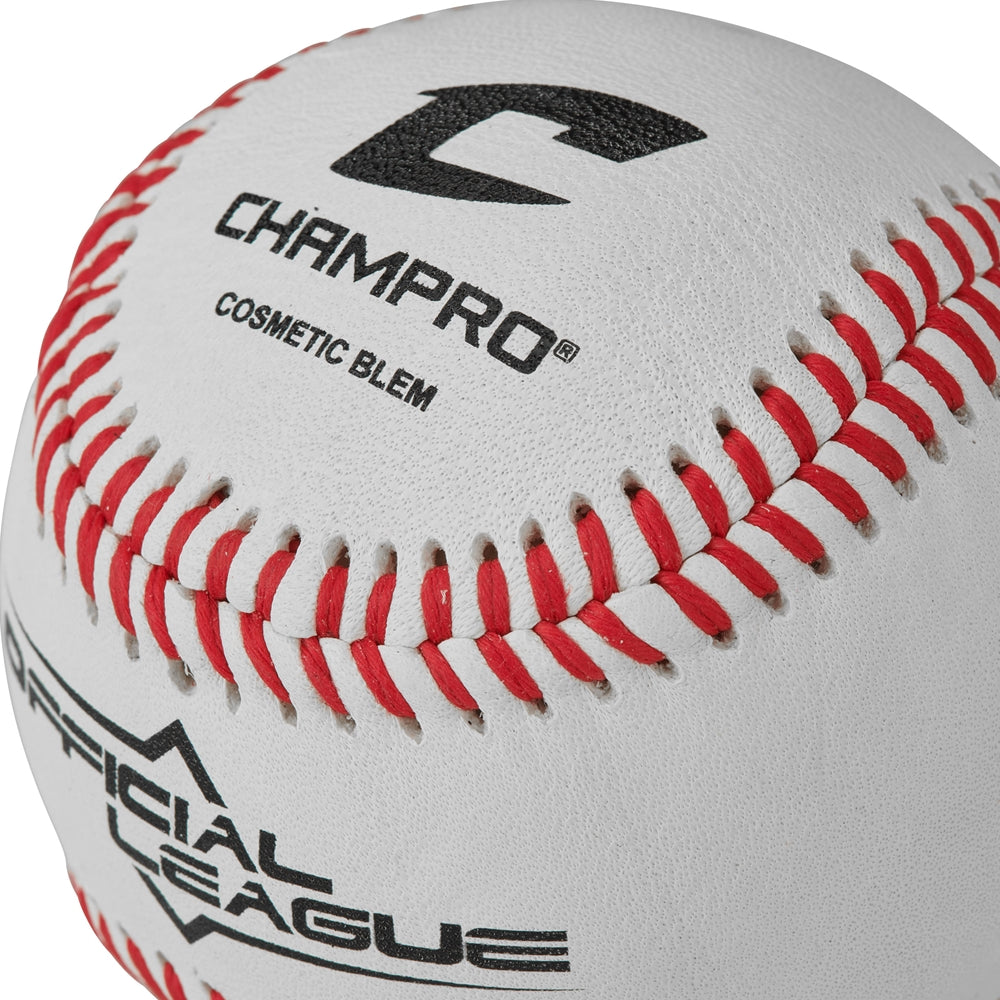 Champro Official League - Full Grain Leather Cover(Cosmetic Blem) - Dozen