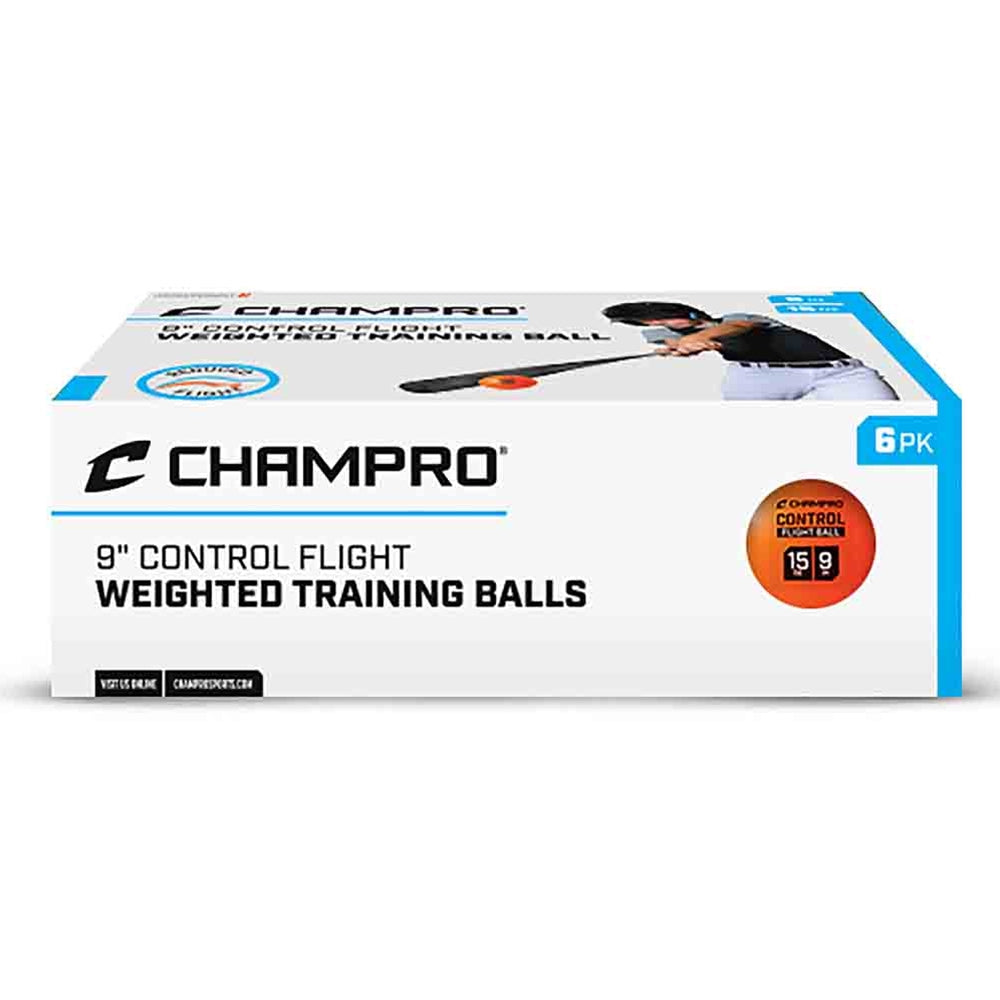 Champro 9" Control Flight Ball - 6-Pack