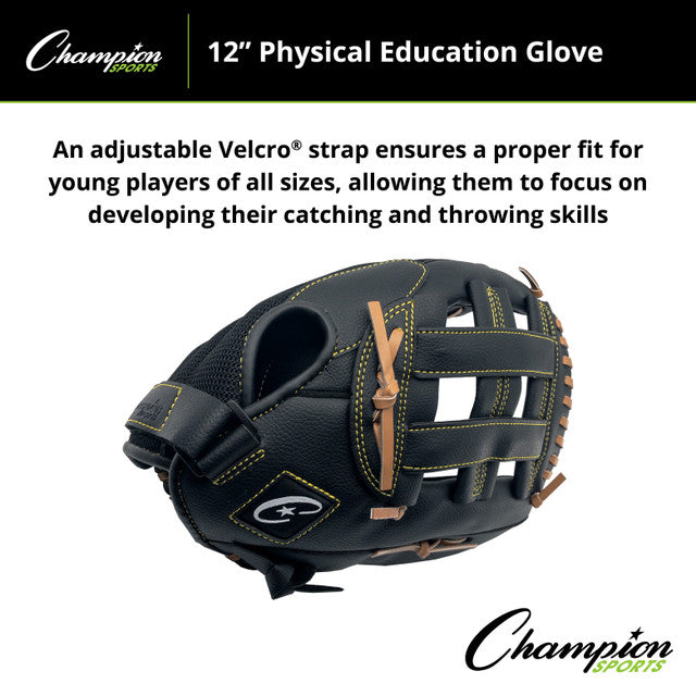 Champion CBG940 12" Physical Education Fielder's Glove, Left