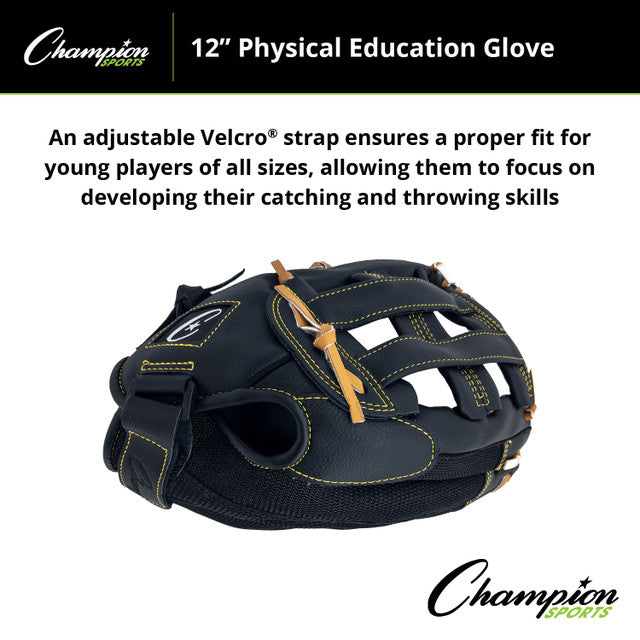 Champion CBG940 12" Physical Education Fielder's Glove, Right