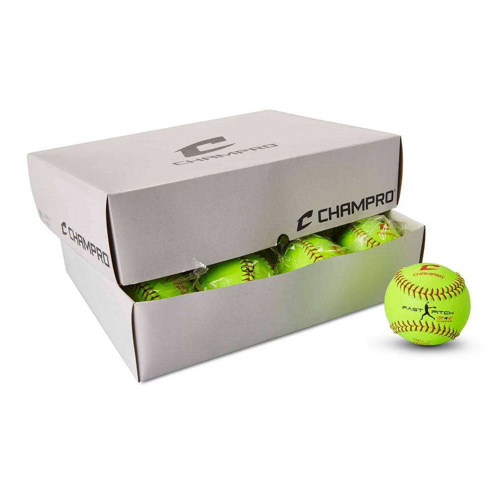 Asa/usa Softball 11" Fast Pitch - Leather Cover .47 Cor