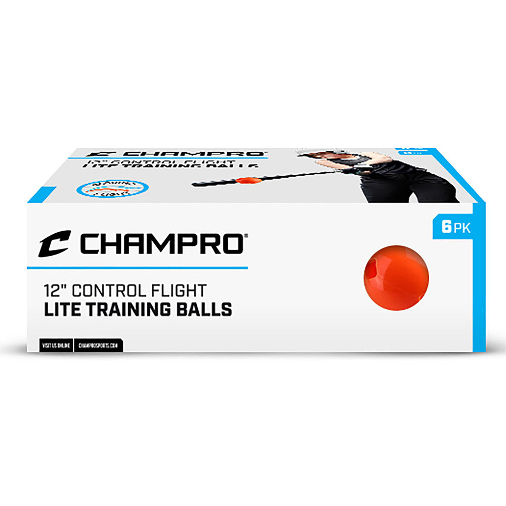 Champro 12" Lite Control Flight Ball - 6-Pack