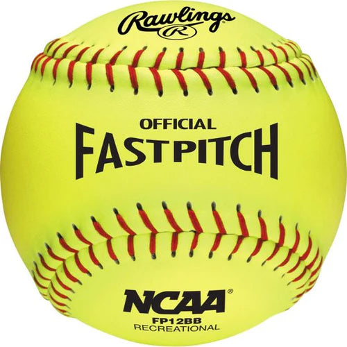 Rawlings 12" NCAA Fastpitch Softballs - Dozen