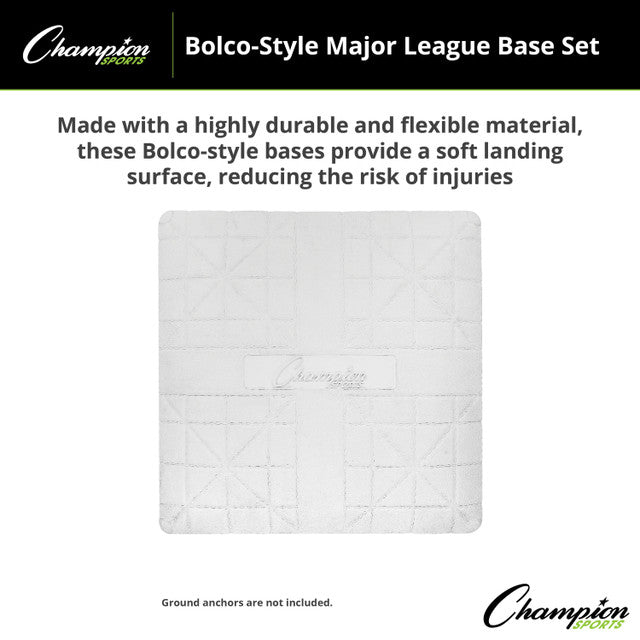 Champion Bolco Style Major League Base Set of 3 bases