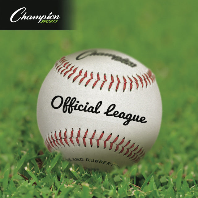 Champion Official League Baseballs (OLB1) - Dozen