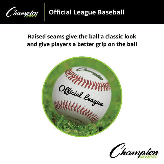 Champion Official League Baseballs (OLB5) - Dozen