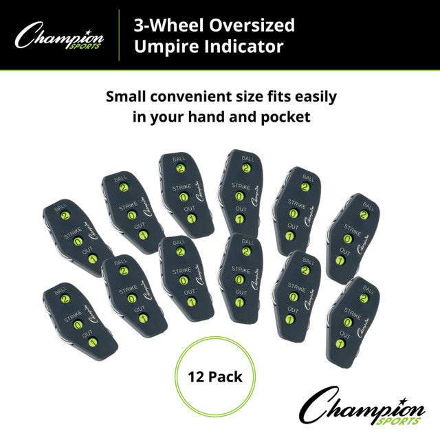 Champion Oversized Umpire Indicator - Dozen