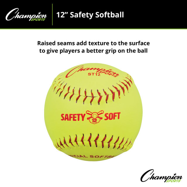 Champion Safety Softballs - Dozen