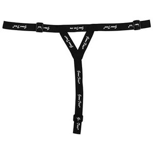 black Game Face Harness used in baseball on white background