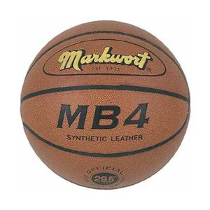 Markwort 29.5" Synthetic Leather Basketball on a white background