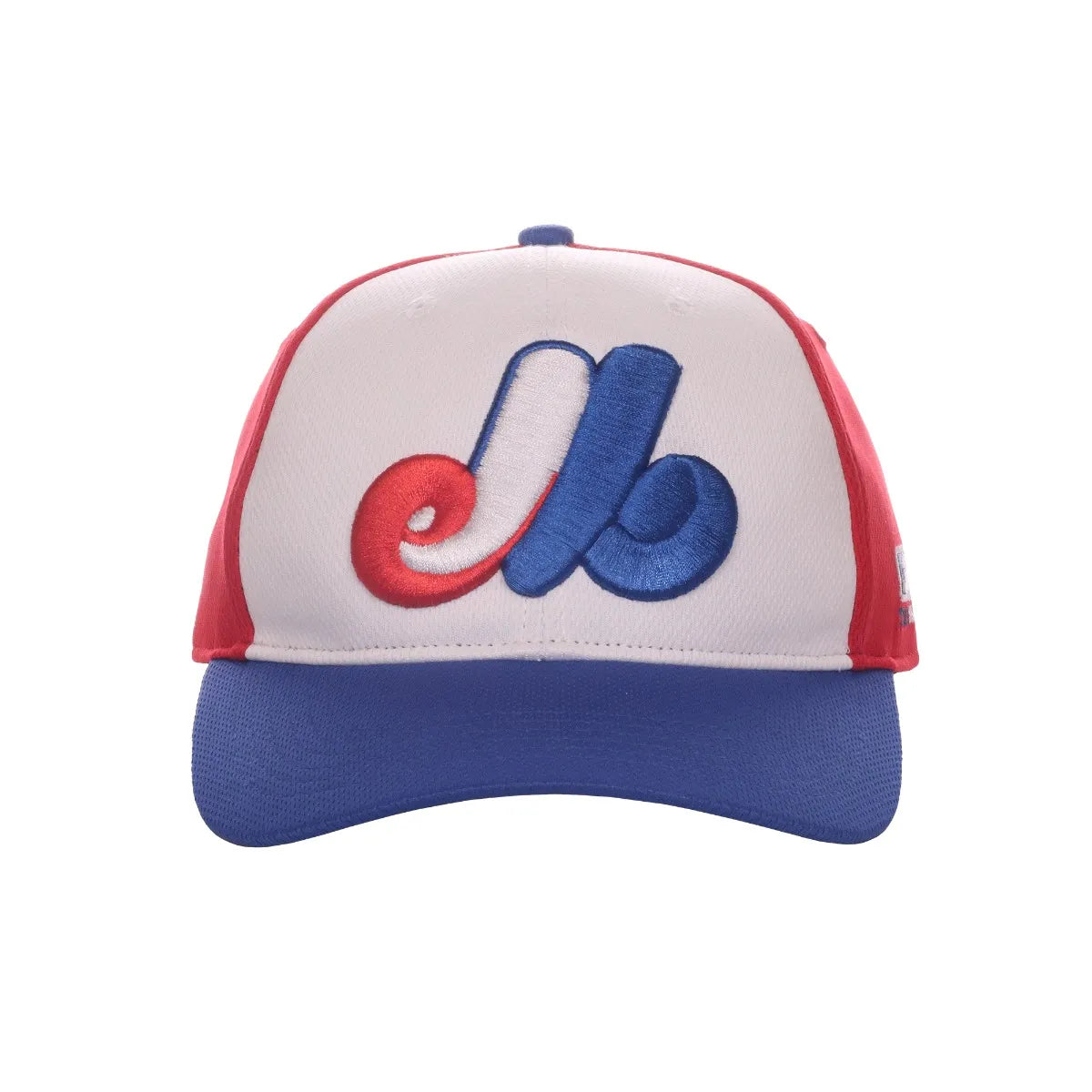 Montreal Expos MLB 350 OC Sports White/Red/Royal Legacy Vintage Hat Cap Mens Adjustable