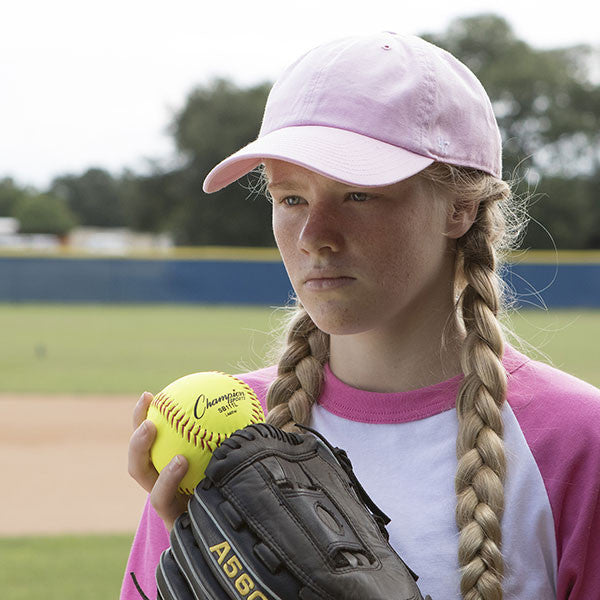 Champion 11" Leather Cork Core Softball - Dozen