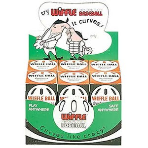 package of dozen Wiffle Balls Baseball Size - 9 on white background