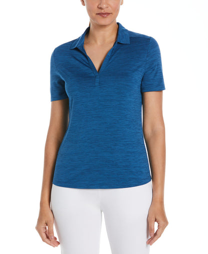 Ladies Broken Stripe Polo