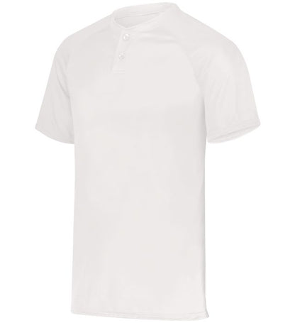 Youth Attain Wicking Two-Button Baseball Jersey