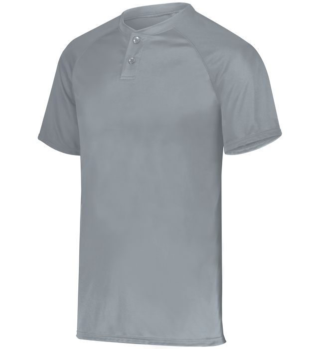 Attain Wicking Two-Button Baseball Jersey