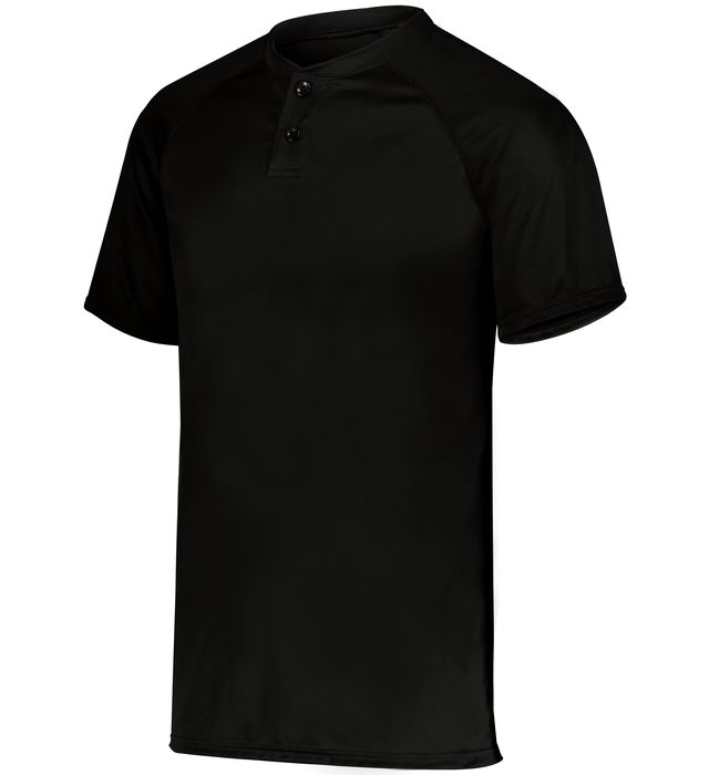 Attain Wicking Two-Button Baseball Jersey