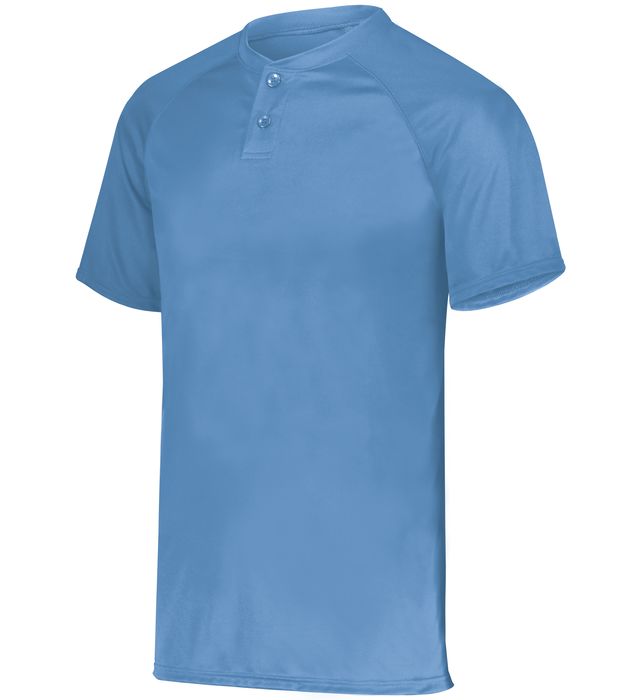 Attain Wicking Two-Button Baseball Jersey