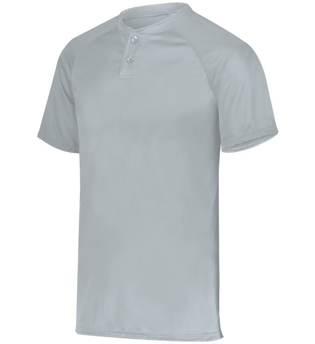 Attain Wicking Two-Button Baseball Jersey