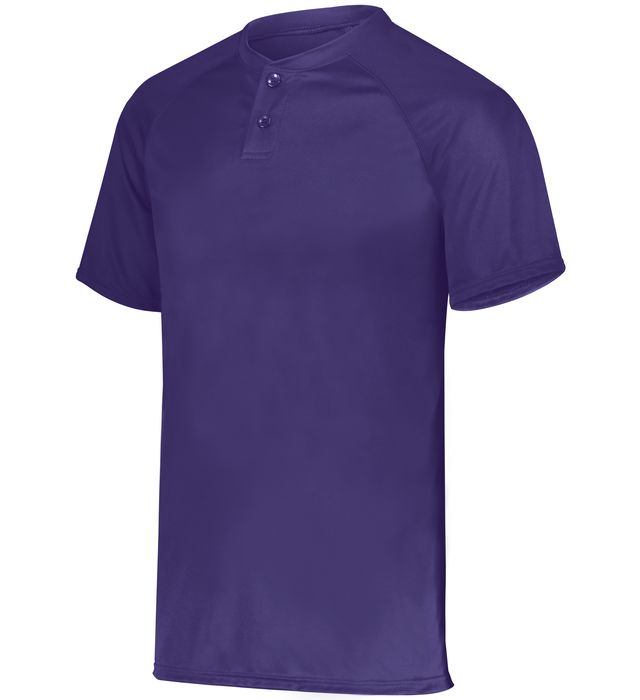 Attain Wicking Two-Button Baseball Jersey