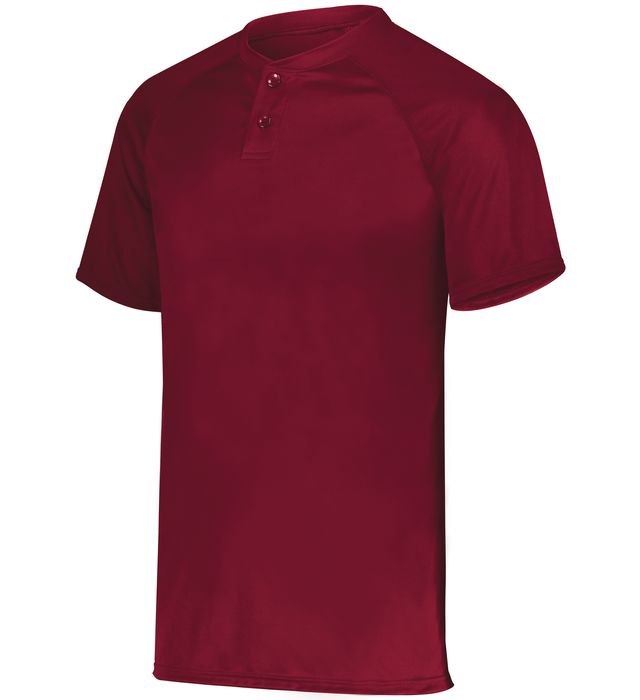 Attain Wicking Two-Button Baseball Jersey