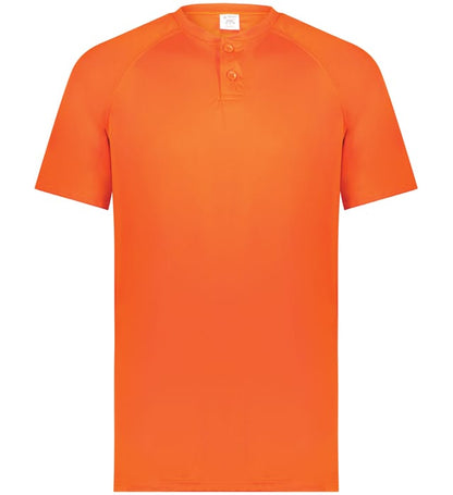 Youth Attain Wicking Two-Button Baseball Jersey