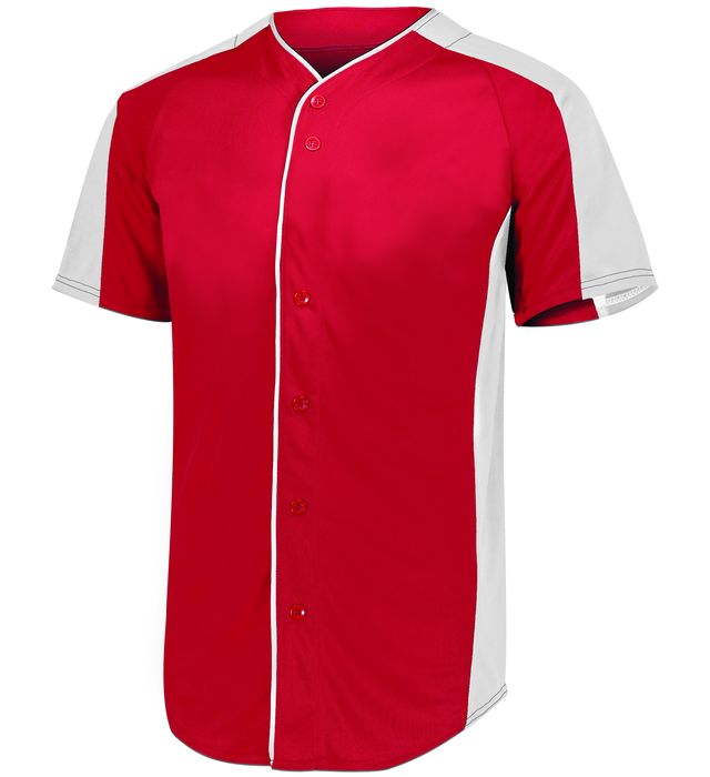 Full-Button Baseball Jersey