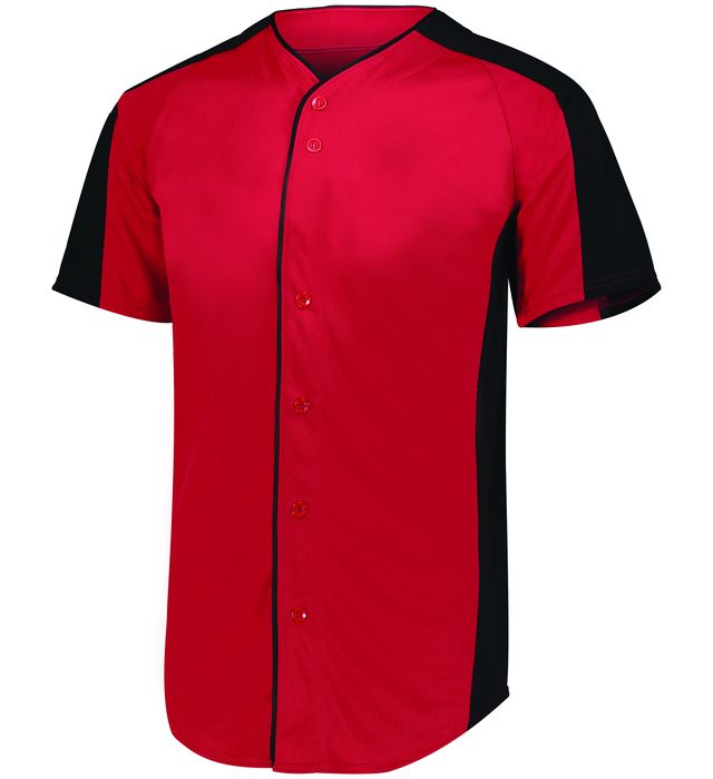 Full-Button Baseball Jersey