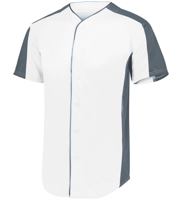 Full-Button Baseball Jersey