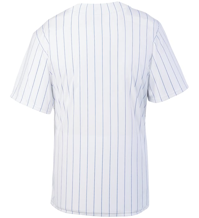 Pinstripe Full-Button Jersey