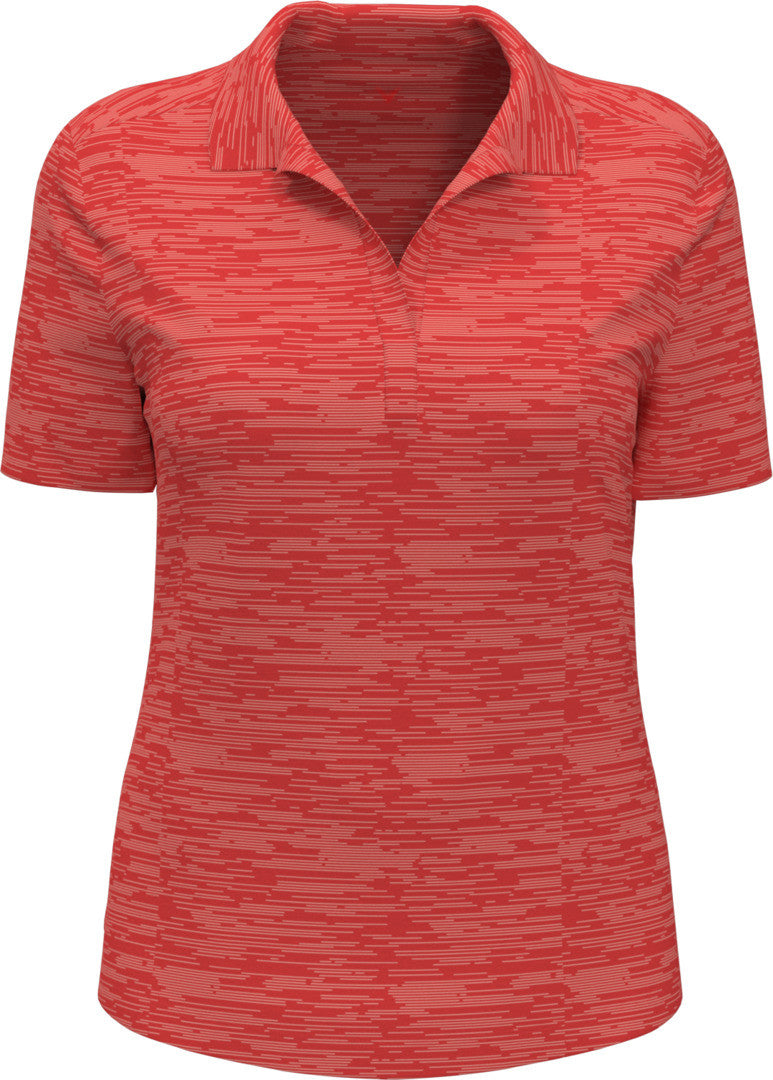 Ladies Broken Stripe Polo
