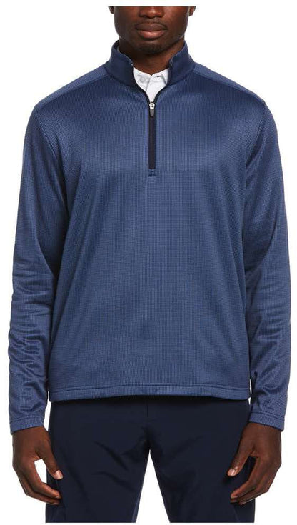 HOUNDSTOOTH 1/4 ZIP PULLOVER