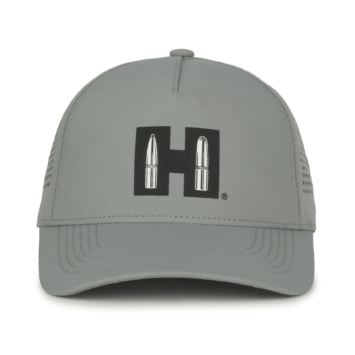 HRN12 Light Grey cap on a white background