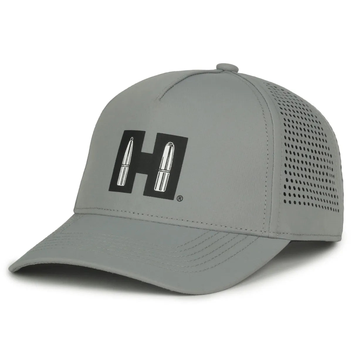 HRN12 Light Grey cap on a white background