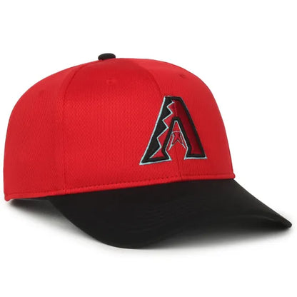 Arizona Diamondbacks MLB 350 OC Sports Red/Black Legacy Vintage Hat Cap Mens Adjustable