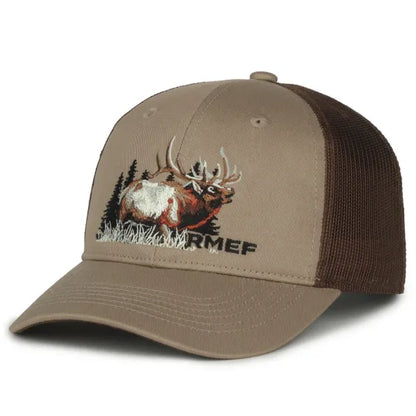 RMEF19 Khaki Brown Baseball Cap