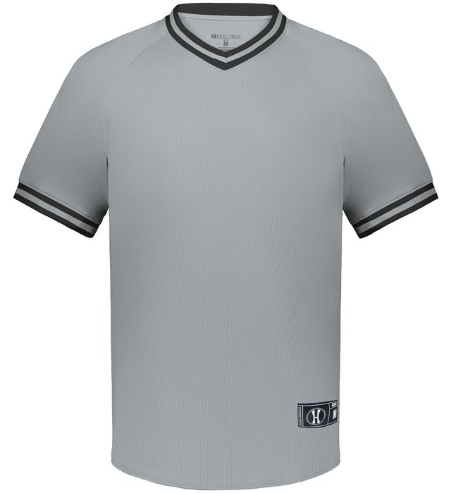 Youth Retro V-Neck Baseball Jersey