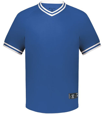 Youth Retro V-Neck Baseball Jersey