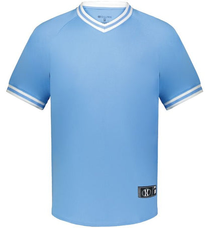 Youth Retro V-Neck Baseball Jersey