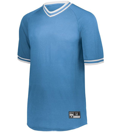 Youth Retro V-Neck Baseball Jersey