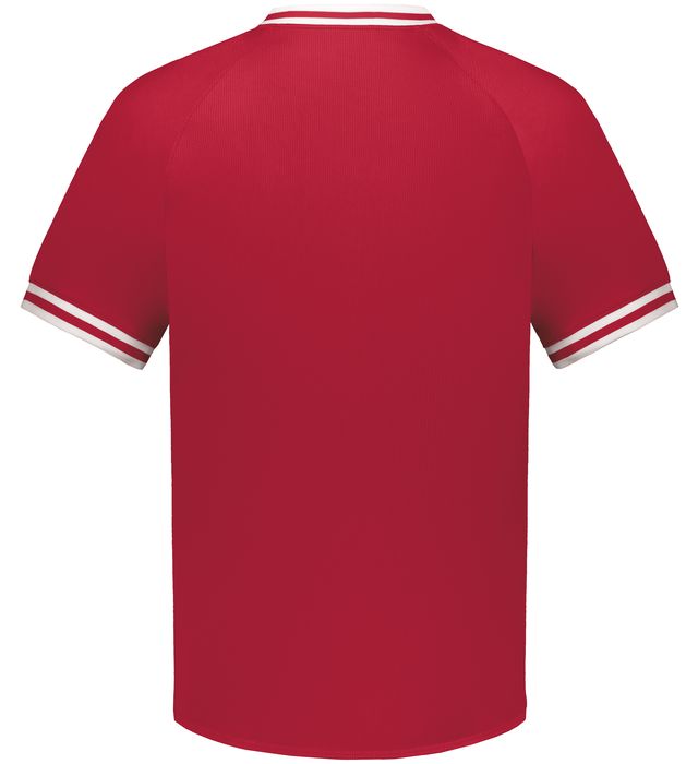Youth Retro V-Neck Baseball Jersey
