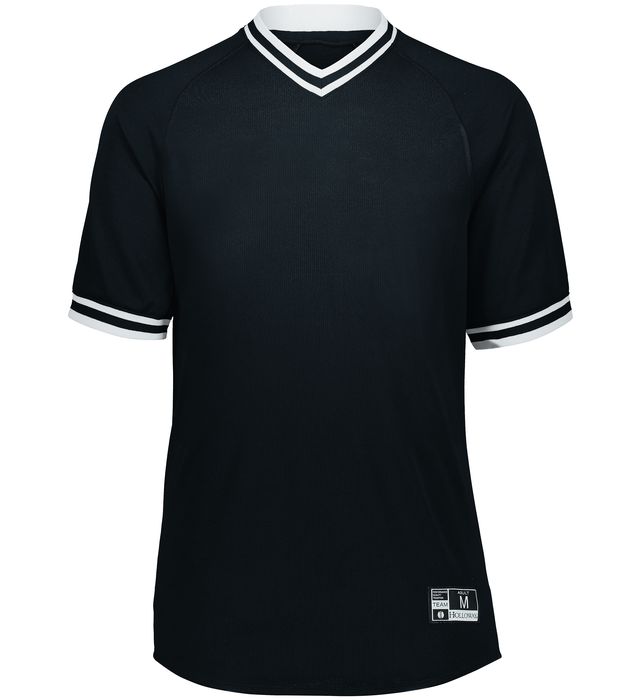 Youth Retro V-Neck Baseball Jersey