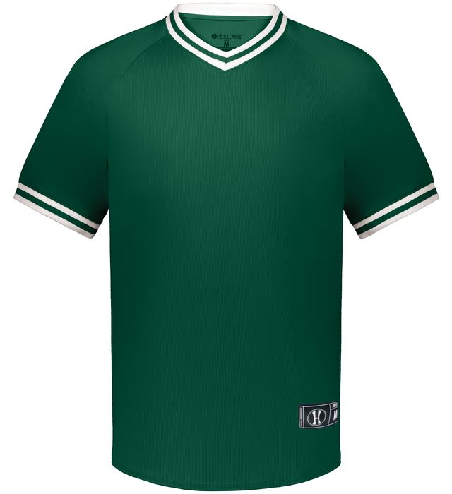 Youth Retro V-Neck Baseball Jersey