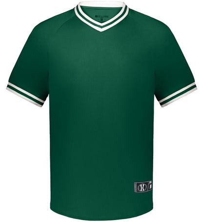 Youth Retro V-Neck Baseball Jersey